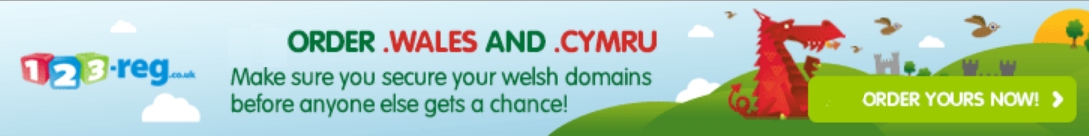 WALES domain name registration