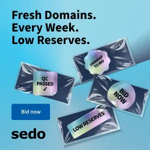 Fresh Domains Sedo