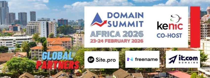 Domain Summit Africa 2026 - 23/24 Feb 2026 - Villa Rosa Kempinski, Nairobi, Kenya