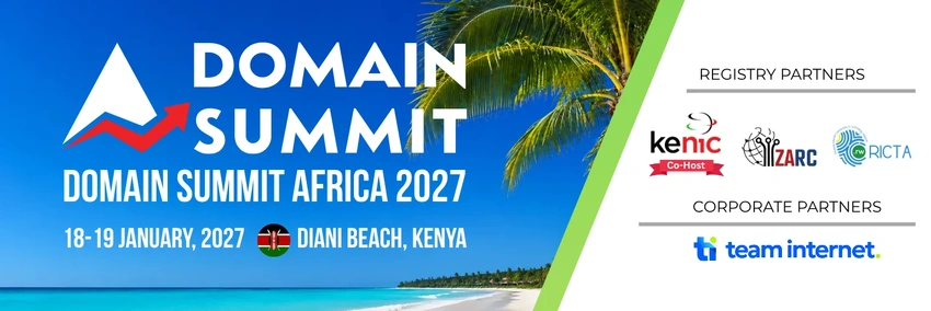 Domain Summit Africa 2027 | 18–19 January 2027 | Diani Beach, Kenya