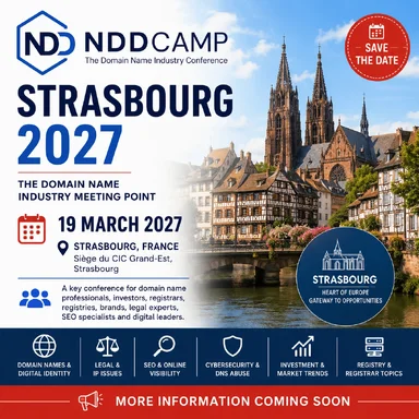 NDDCamp Strasbourg 2027 | 19 March 2027 | Strasbourg, France