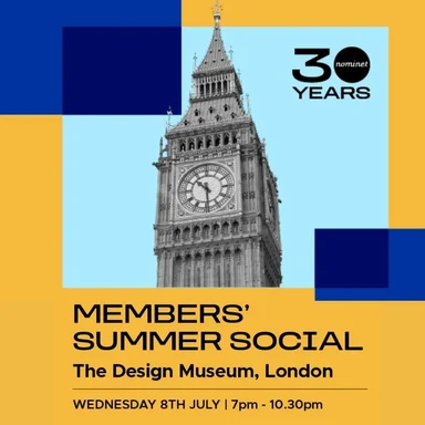 Nominet Members’ Summer Social 2026 - 8 July 2026 - Design Museum, London